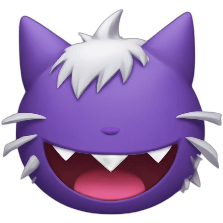 hello kitty and gengar emoji