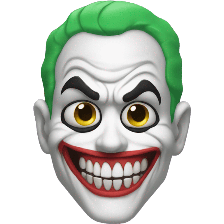 Joker skull emoji