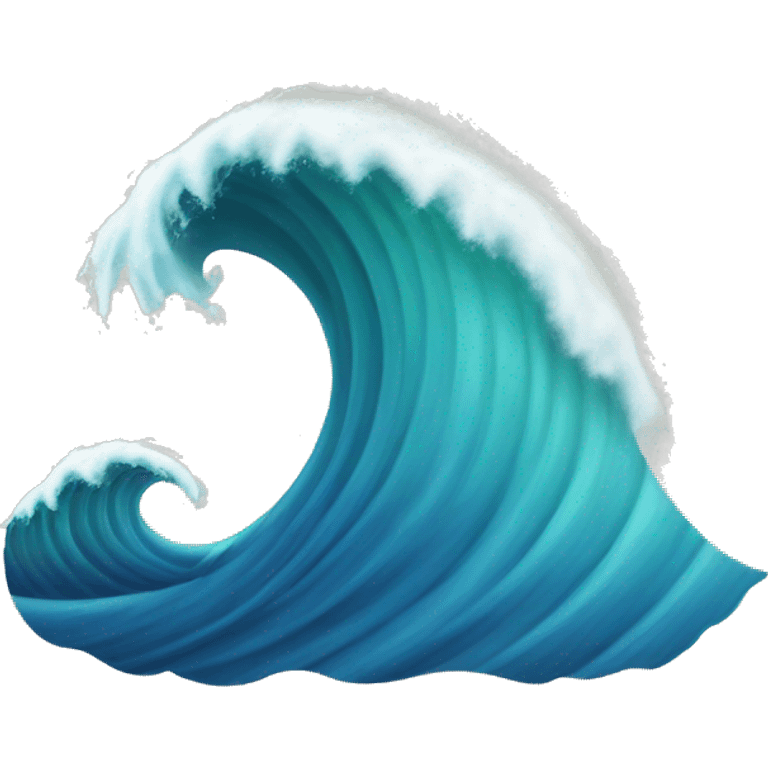 A wave of thoughts: an emoji when thoughts are covered like a tide. This is the perfect symbol for the moment when there is a whole ocean of ideas and feelings in your head. emoji