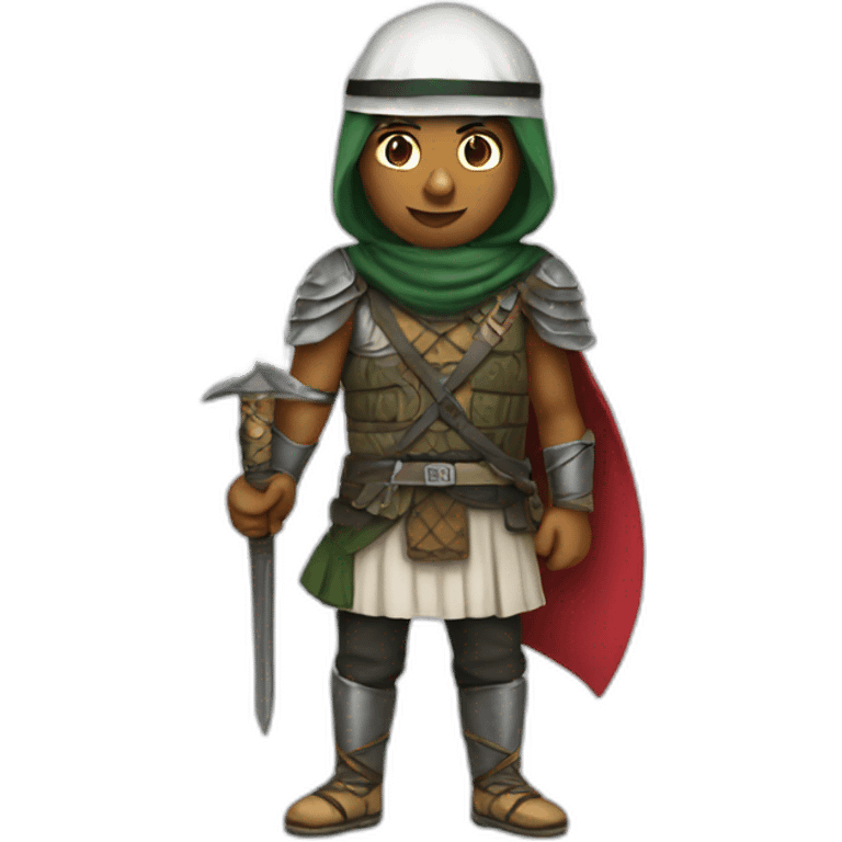 Palestine warrior emoji