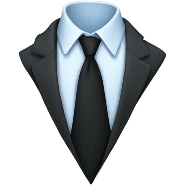 Suit and tie emoji