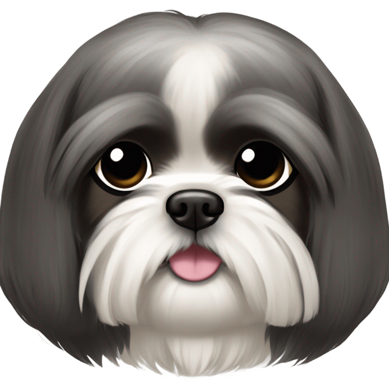 Shih tzu short hair  emoji