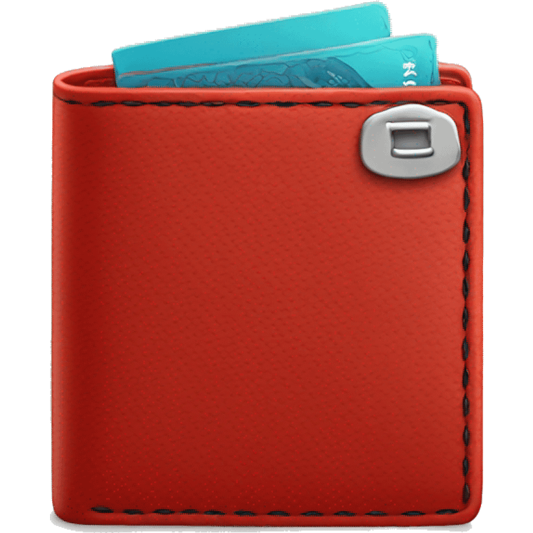 red wallet emoji