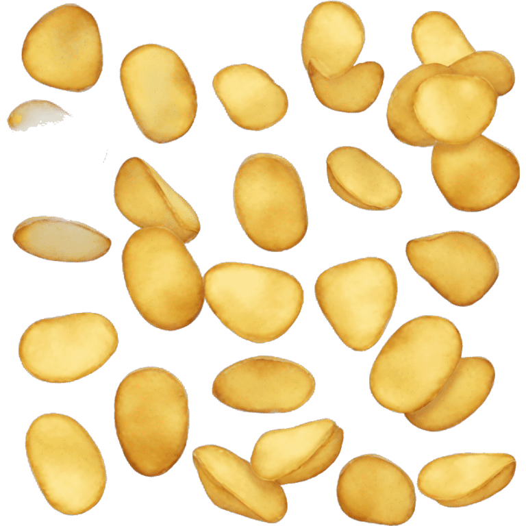 Potato chips  emoji