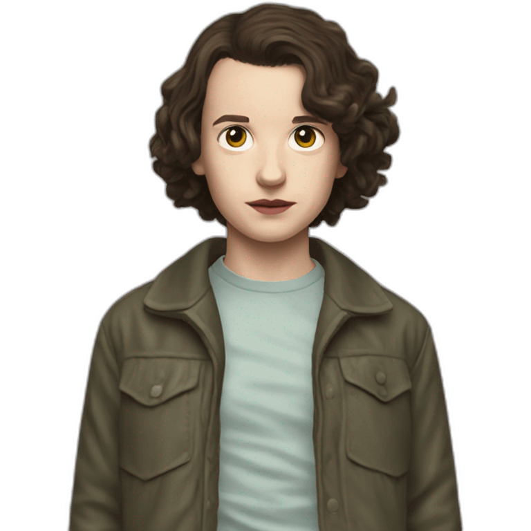 stranger things eleven emoji