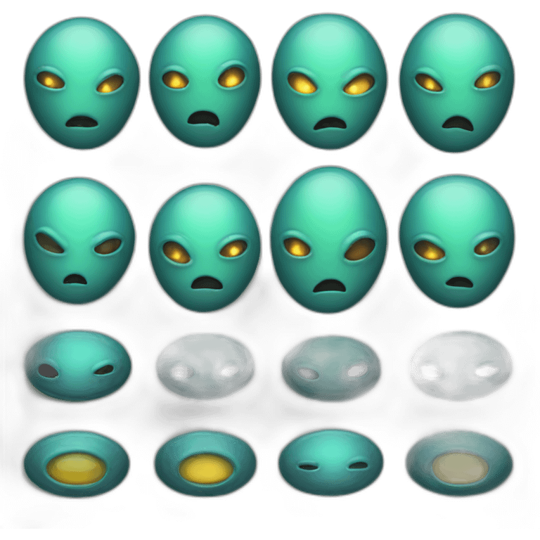 Alien ui button emoji