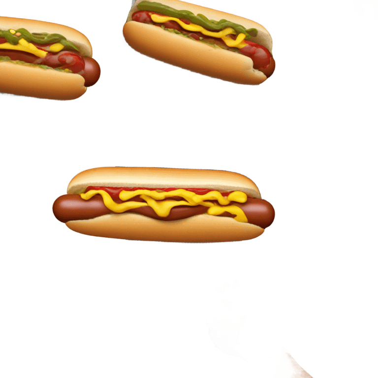 Hotdog emoji