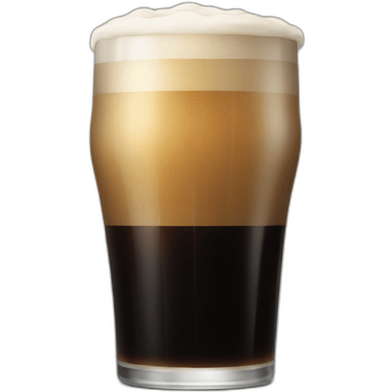 full pint of Guinness emoji