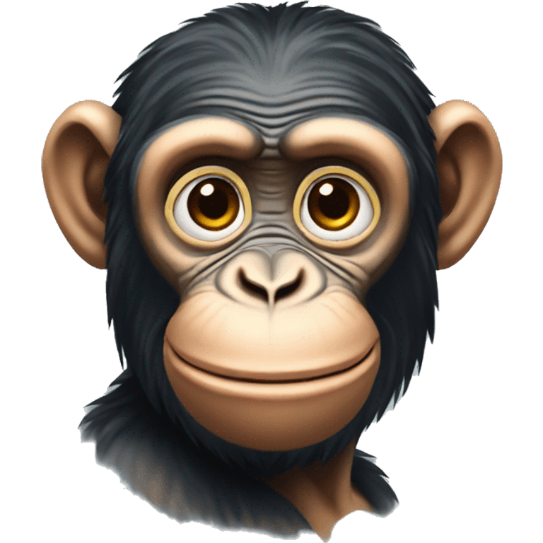 Chimpanzee emoji