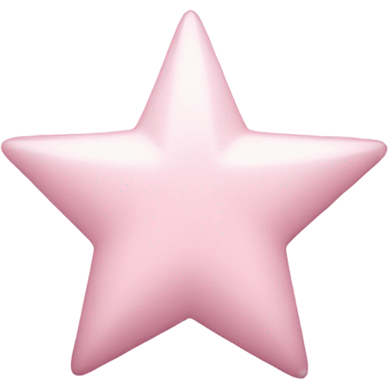 pale pink star sparkle emoji