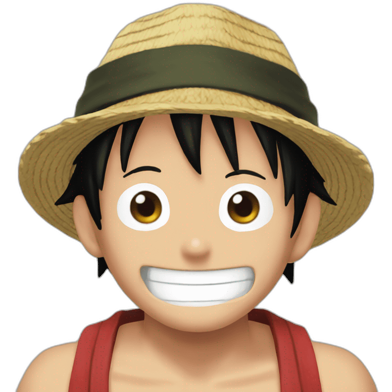 Luffy one piece emoji