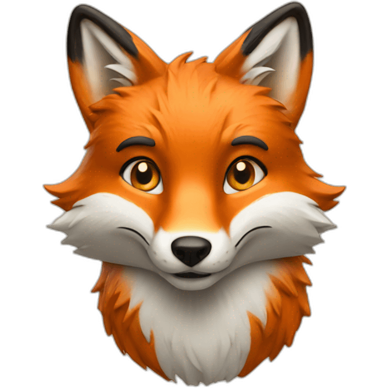 Fox beer emoji