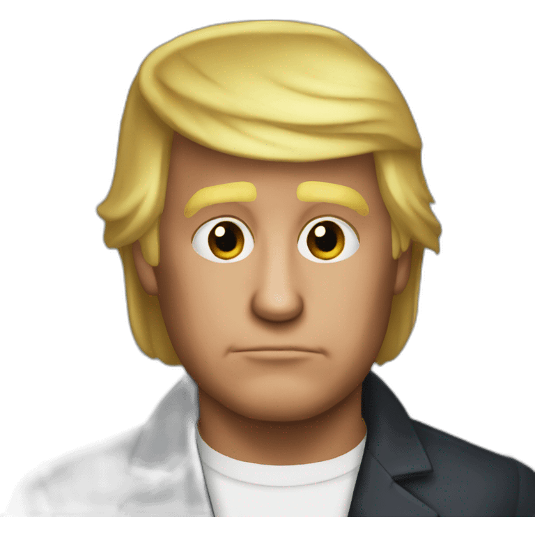 trump mugshot emoji