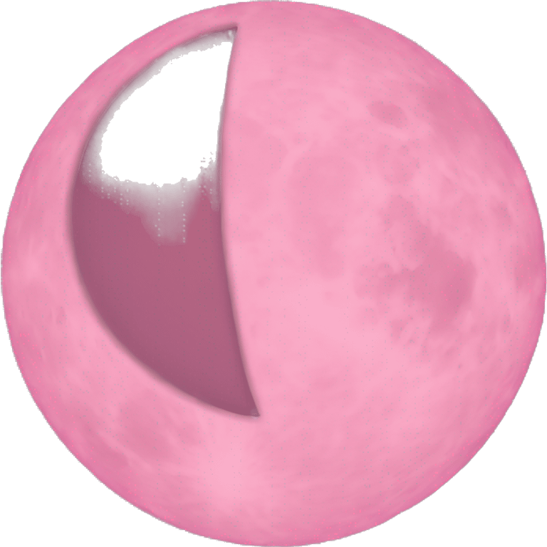 Pink Moon emoji