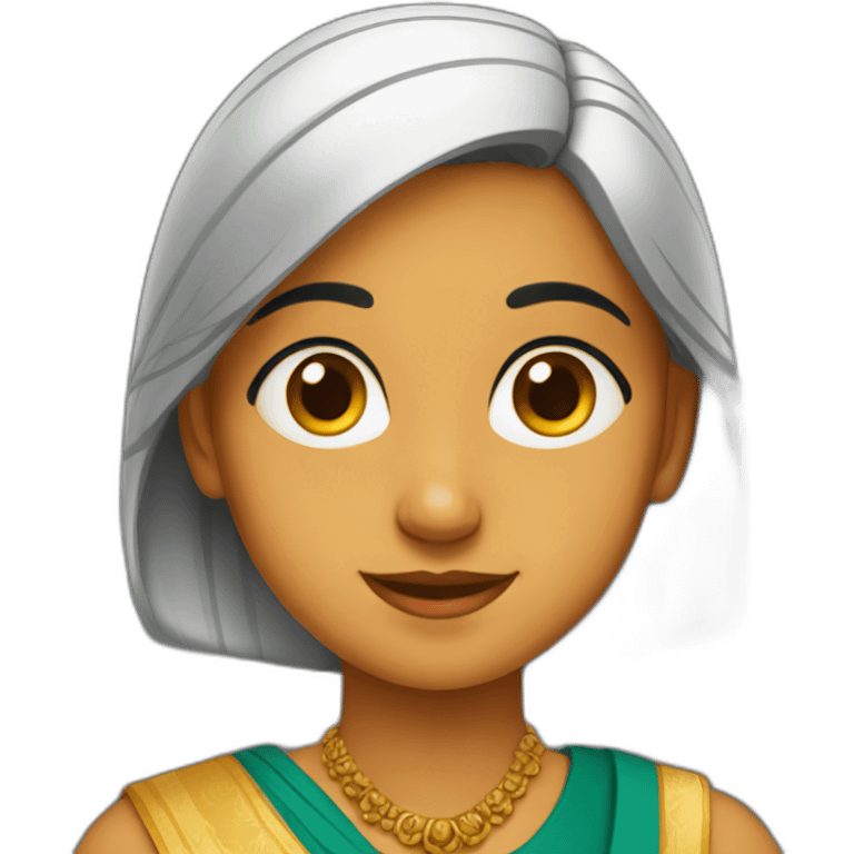 Girl from kerala emoji