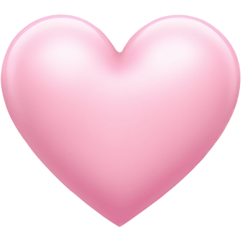 Baby pink heart emoji