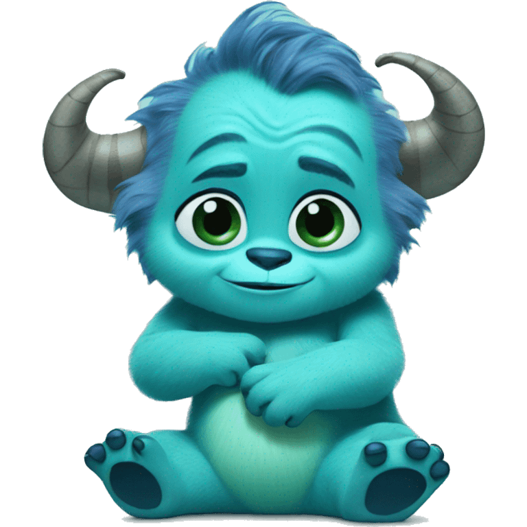 Sulley baby emoji