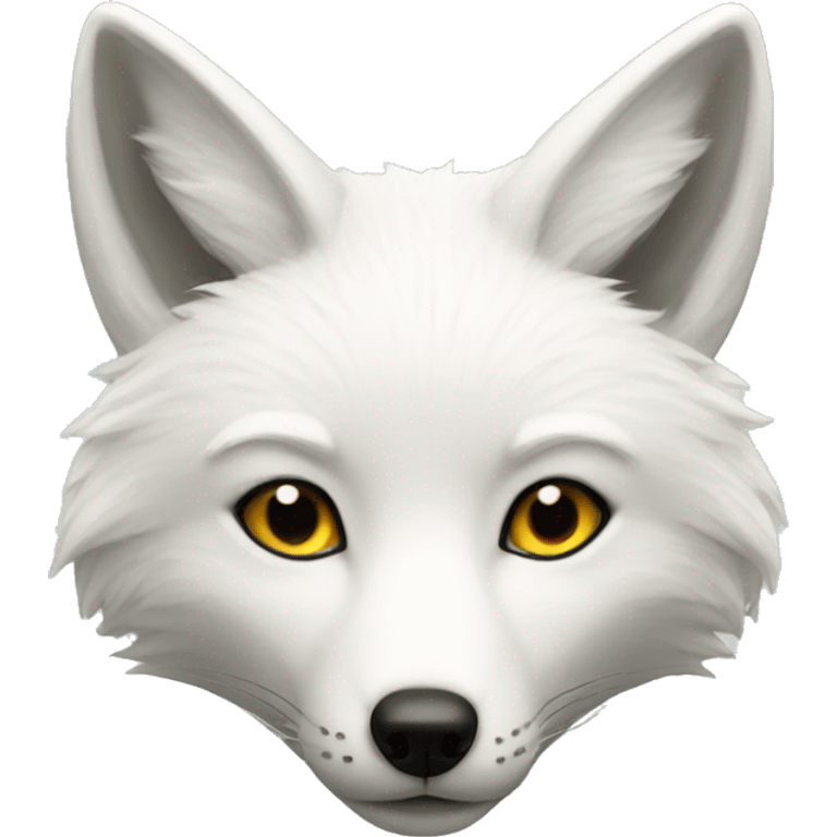 white fox emoji