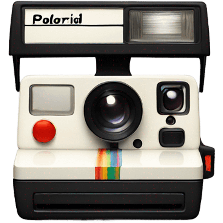 Polaroid camera emoji