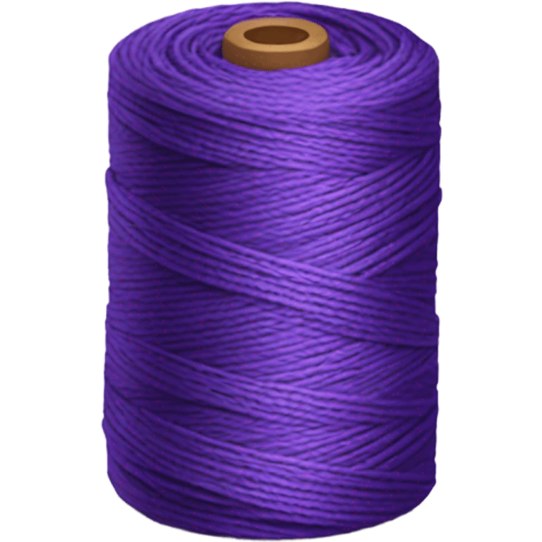 Purple Sewing thread  emoji