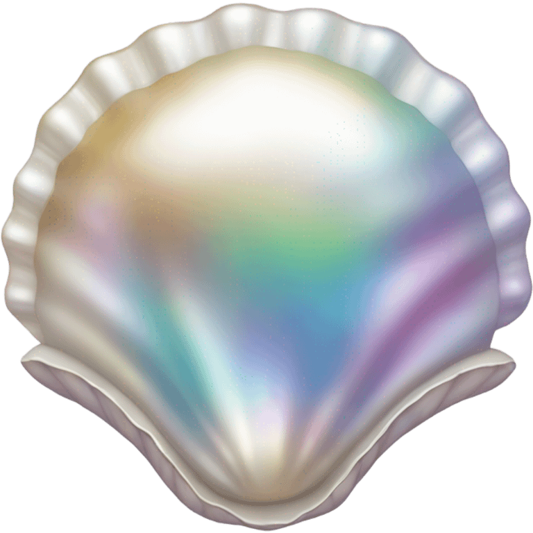 Pearl shell emoji