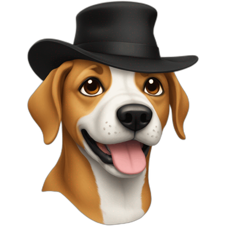 this is fine meme burning house dog with black hat emoji