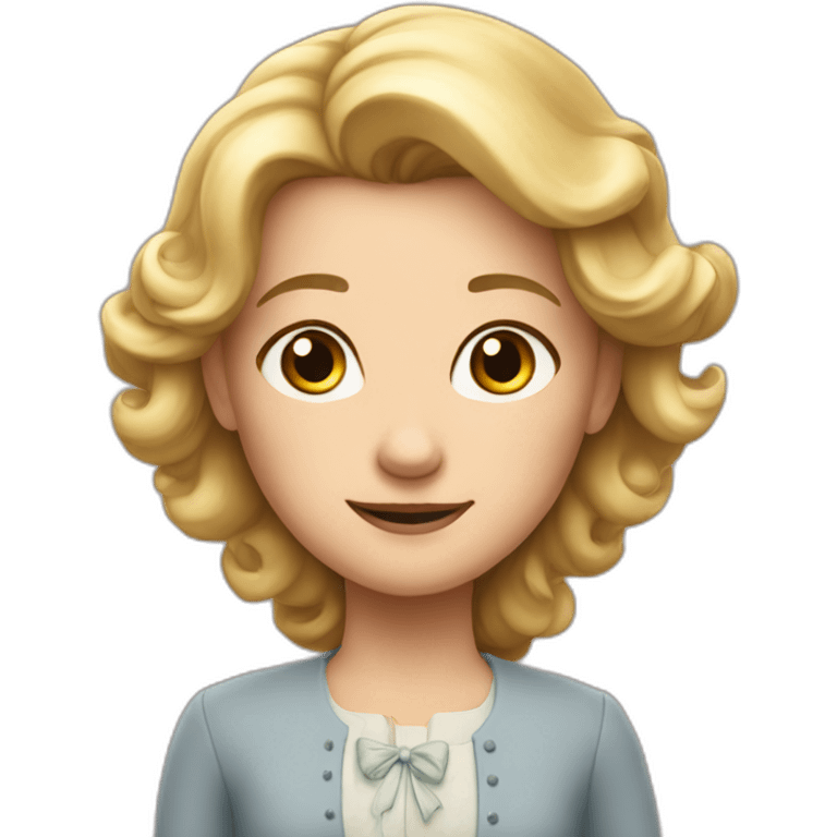 Anne from the TV series Anne with two n emoji