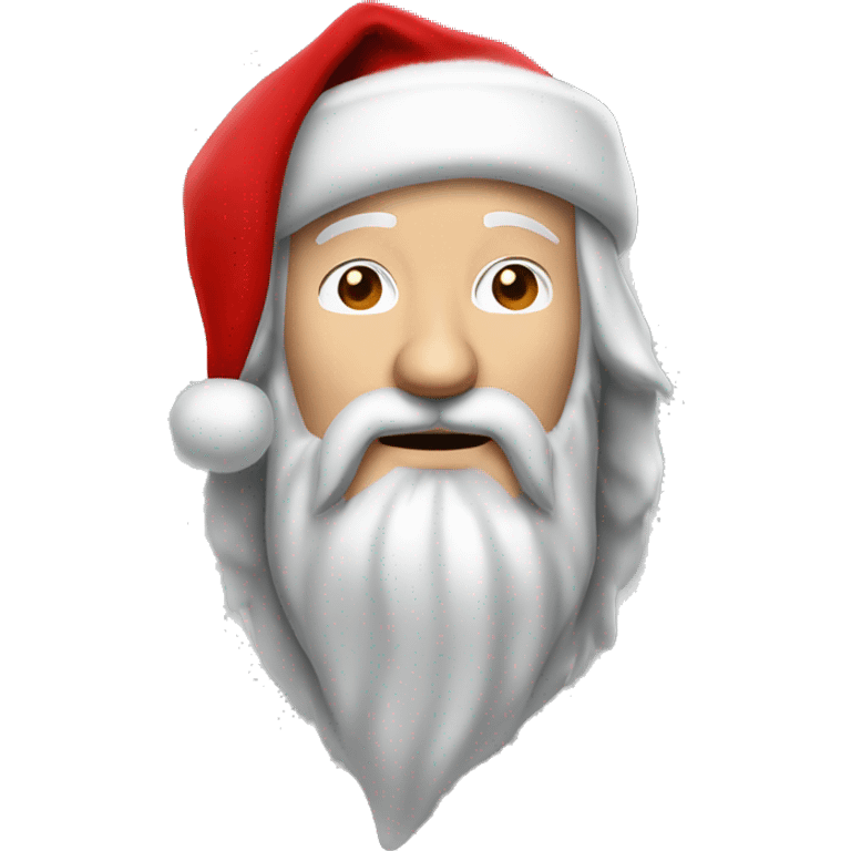 keanu reeves as santa claus emoji