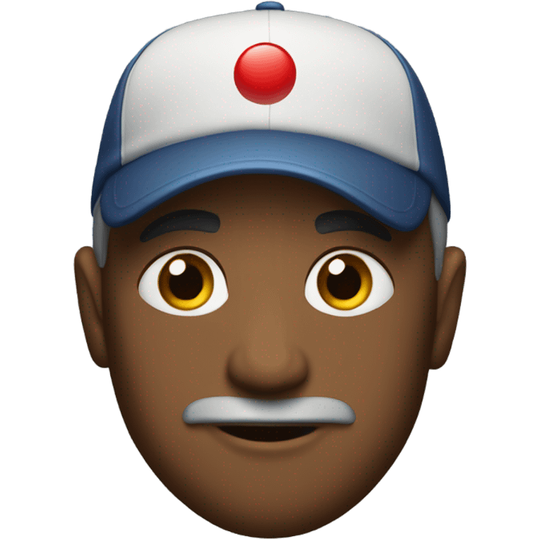 milland soman with a ball cap emoji