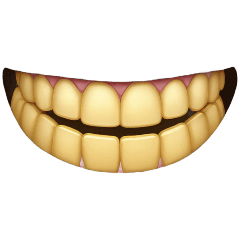 Gold tooth ￼ emoji