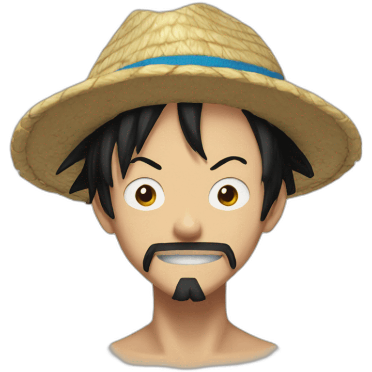 Mugiwara no luffy emoji