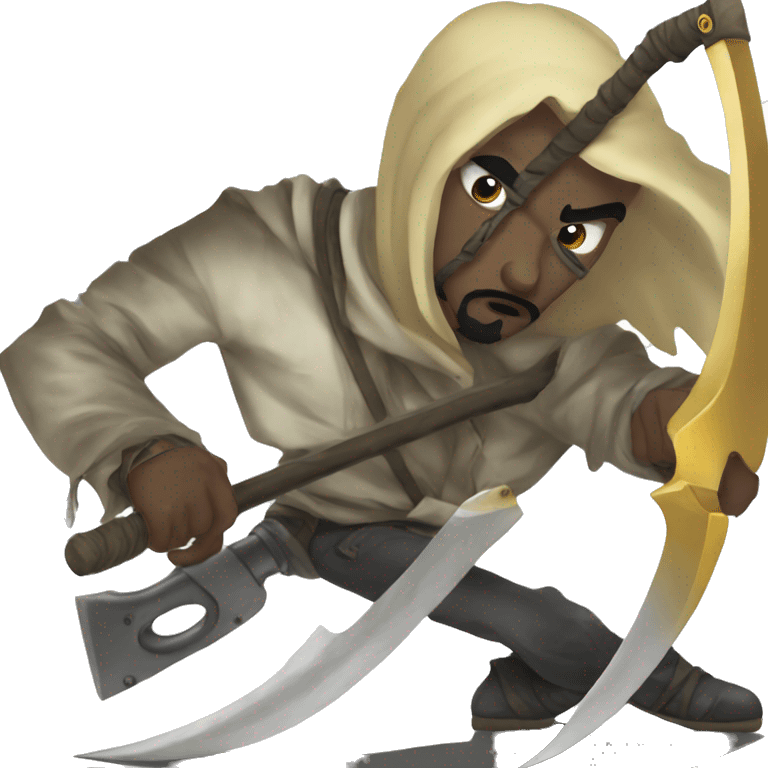 i dont really want an emoji just make a scythe image emoji