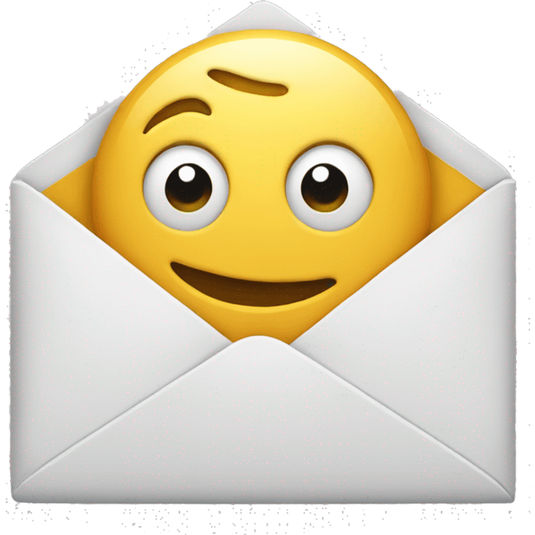 Email in movement emoji