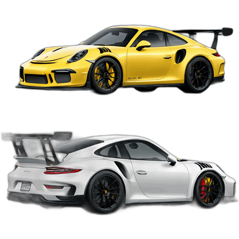 Porshe gt3 rs emoji