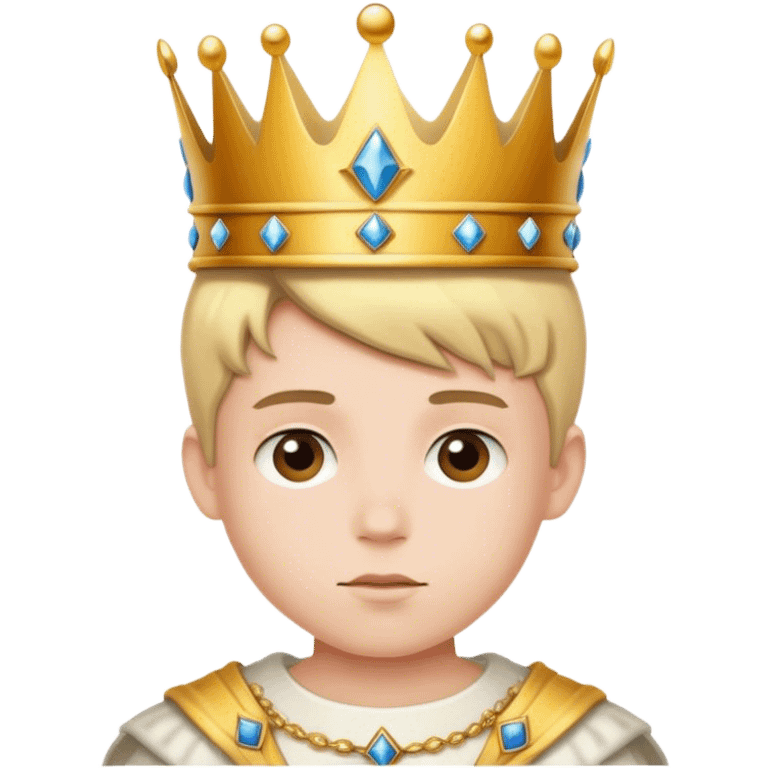 Kid is king emoji