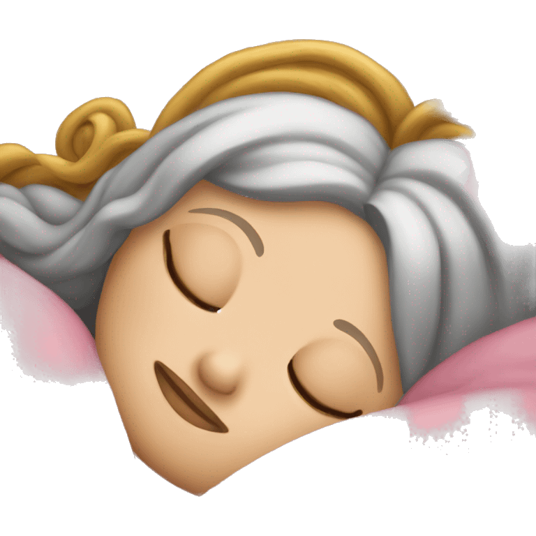 princess sleeping  emoji