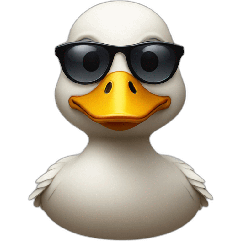 duck with sunglasses emoji