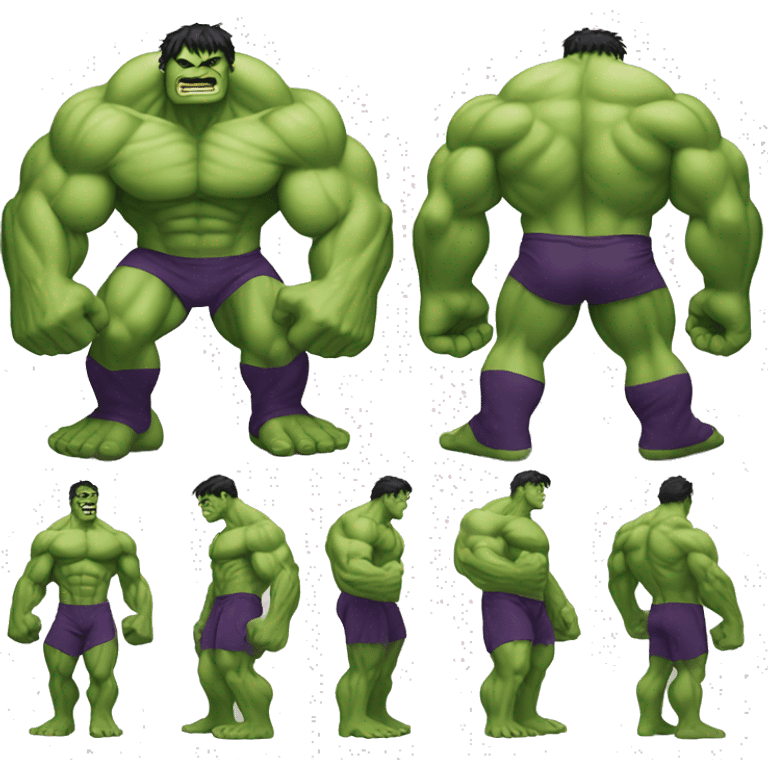 Hulk lifts emoji