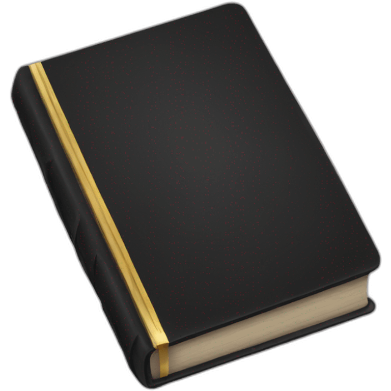 Black book  emoji