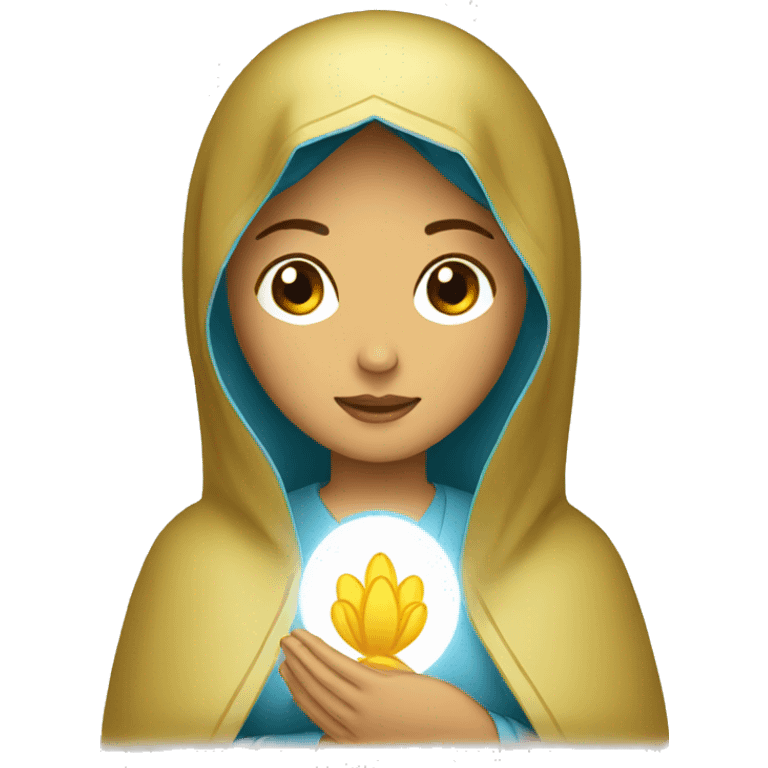 Virgen maria emoji