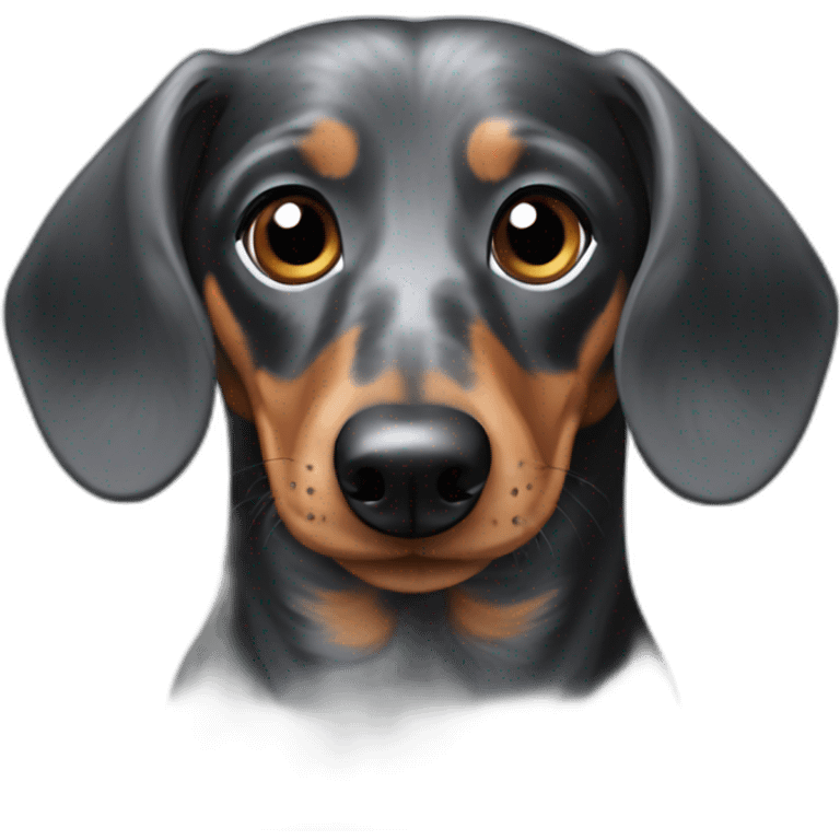 Dapple dachshund emoji