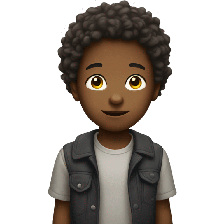 iPad kid emoji