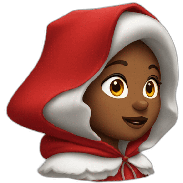 Little Red Riding Hood emoji