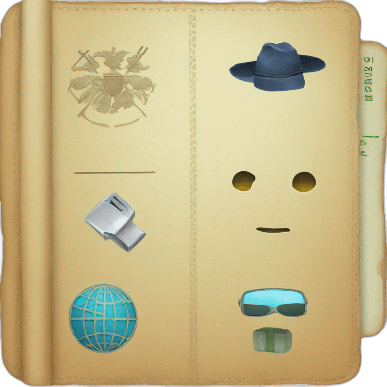 Scan passport emoji