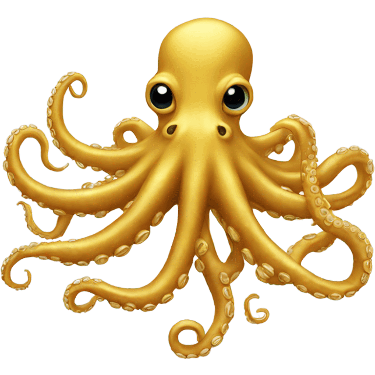 Golden octopus  emoji