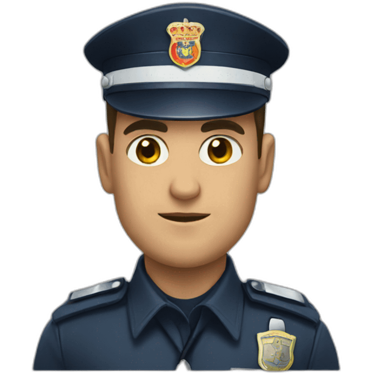 Spain Police emoji