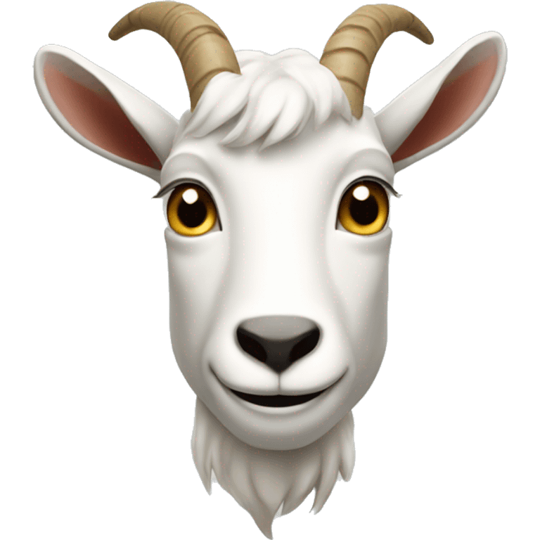 A single goat cheese emoji