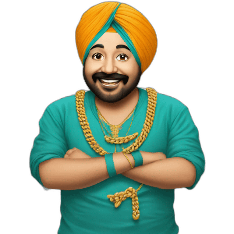 Daler mehndi in prison emoji