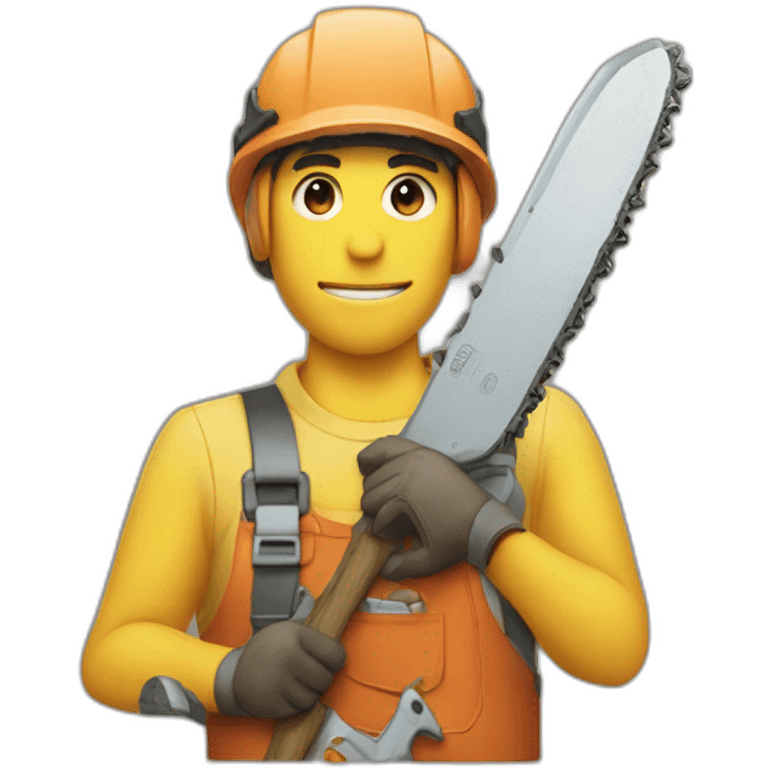 Kobeni Chainsaw Man Holding peace sign emoji