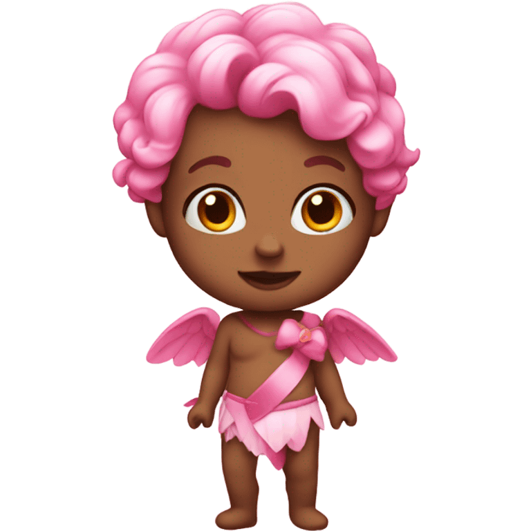 pink cupid emoji